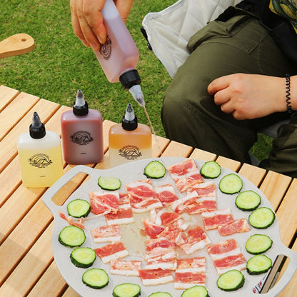 Outdoor Portable Dispenser Small Oil Bottle Camping Leak-proof Storage Seasoning Bottle, AOTU AT6478 120ml