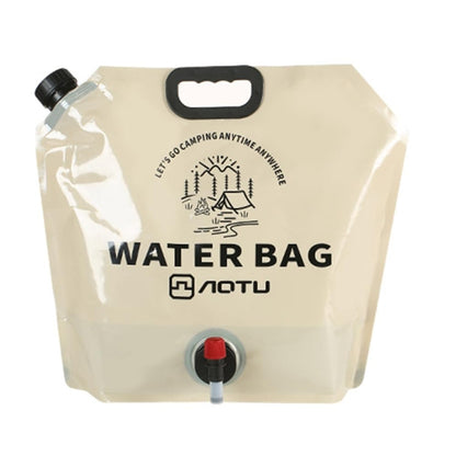 AOTU AT6667 Outdoor Large Capacity Water Bottle 9L Portable Folding Water Bottle Camping Car Drink Barrel