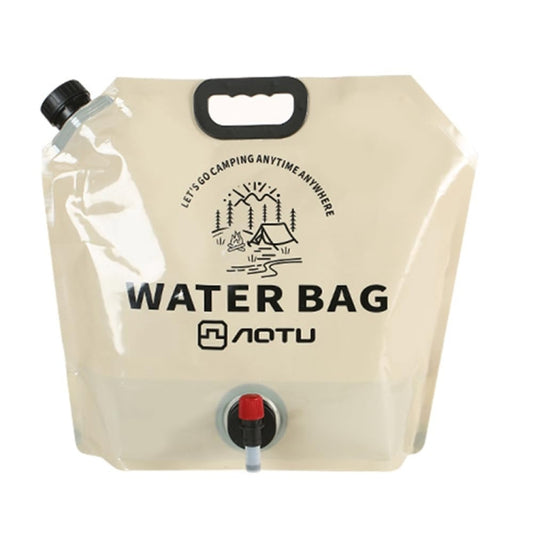 AOTU AT6667 Outdoor Large Capacity Water Bottle 9L Portable Folding Water Bottle Camping Car Drink Barrel