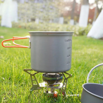 AOTU AT101 2 In 1 Outdoor Camping Cookware Picnic Portable Pot
