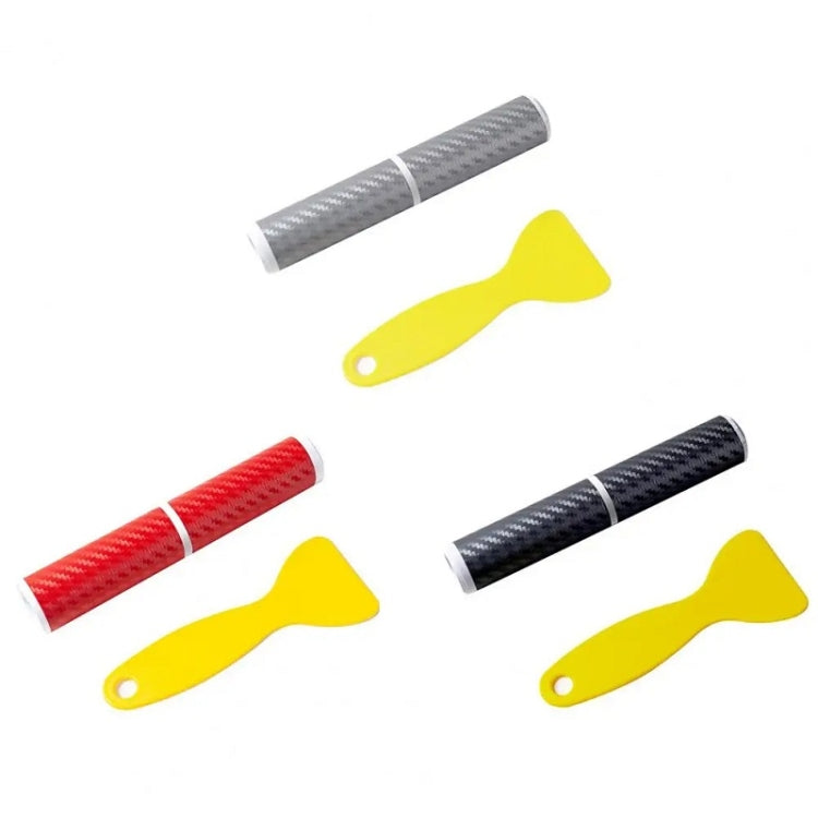 4pcs/Set Car Door Sill Strip PVC Anti-scratch Anti-dirt Protective Film