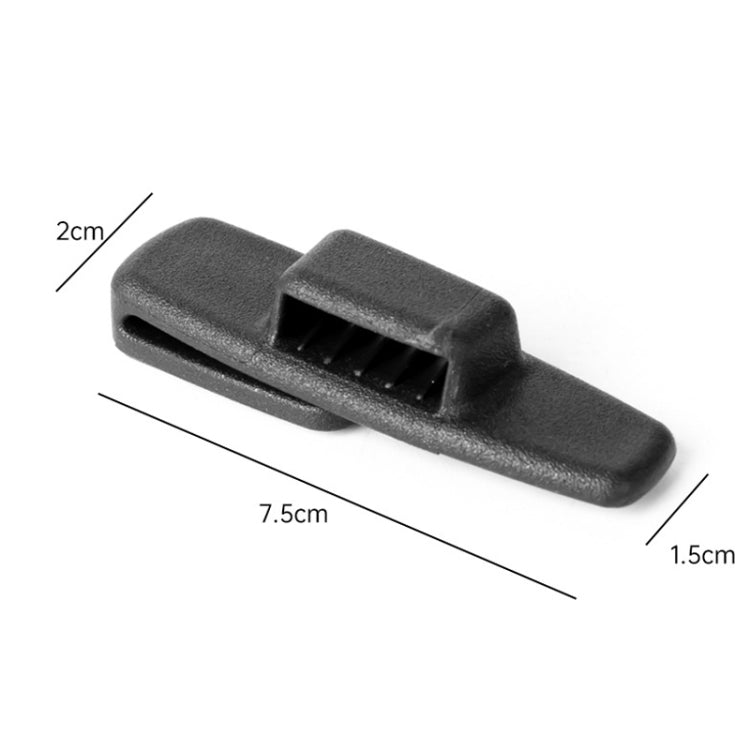 Car Seat Belt Adhesive Buckle Fastener Adjustment Limiter, 1pair