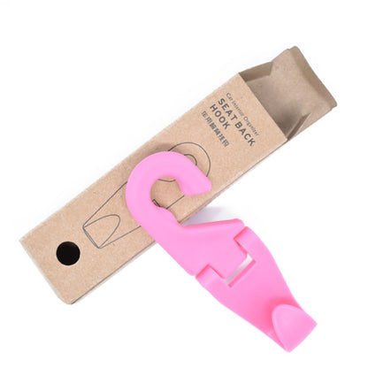 2pcs Mini Car Seat Back Plastic Hook