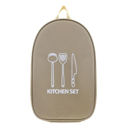 Outdoor Camping Kitchen Utensils Portable Storage Bag Picnic Flatware Supplies