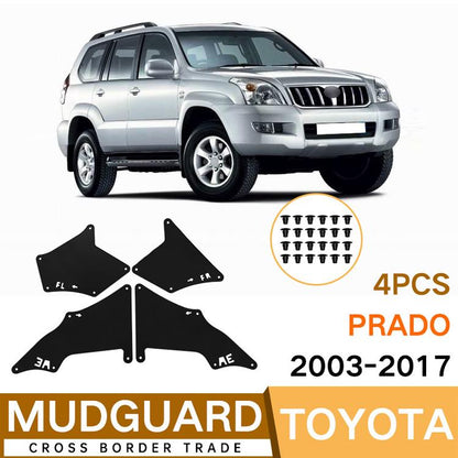 Front Wheel Fender Leather Lining for 03-17 Toyota Prado 2700 4000