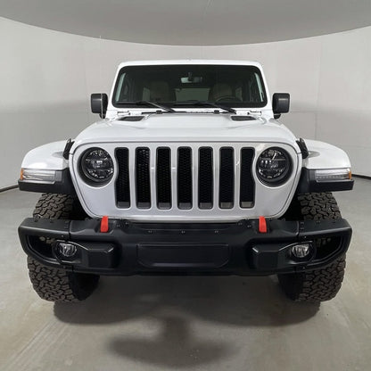 For 07-23 Jeep Wrangler JK/JL/JT Front Bumper Trailer Hook Cover