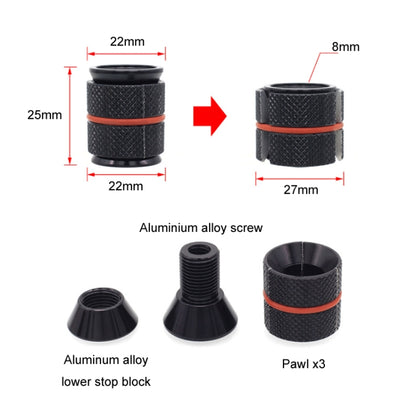 Bicycle Front Fork Headset Expansion Sunflower Core Screw