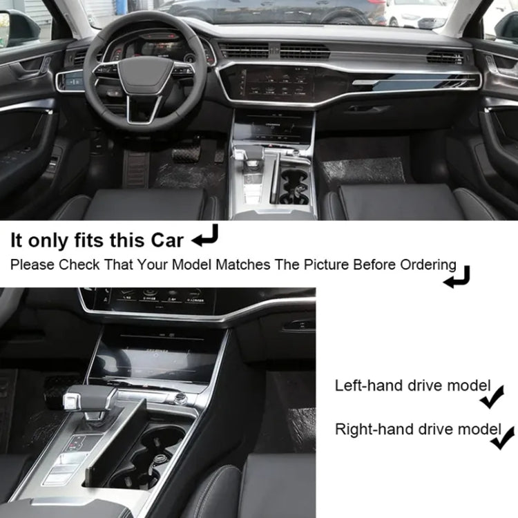 15W Car Cigarette Lighter Magnetic Wireless Charger, For Left And Right Driving, For Audi A6L