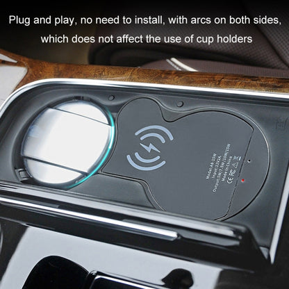 For Audi A8 Car Cigarette Lighter Mobile Phone Wireless Charger, For Left And Right Driving, For 2011-2017, For 2018-2024