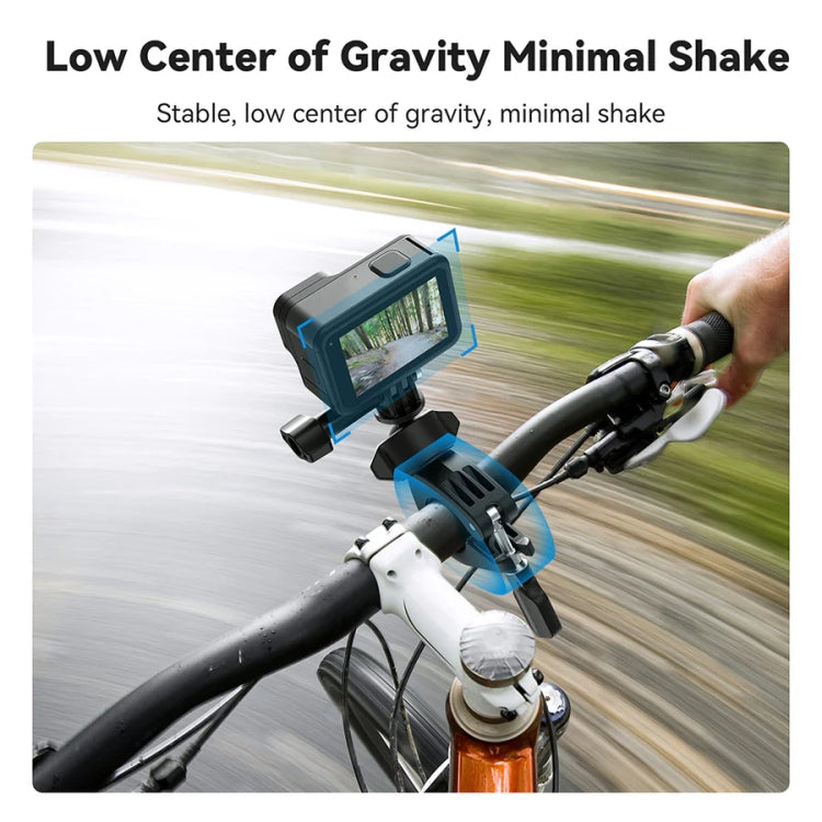 Lightweight Stem Clamp Cycling Bracket 360 Degree Adjustable Sports Camera Universal, TELESIN TE-HBM-004