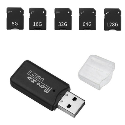 CCD Digital Camera Memory Card + Card Reader, Memory Card + Card Reader 8G, Memory Card + Card Reader 16G, Memory Card + Card Reader 32G, Memory Card + Card Reader 64G, Memory Card + Card Reader 128G