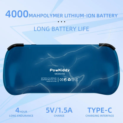 POWKIDDY X55 Game Console 5.5 Inch 1280 X 720 IPS Screen RK3566 Linux System Open-Source Retro Video Player, 16GB+64GB, 16GB+128GB, 16GB+256GB