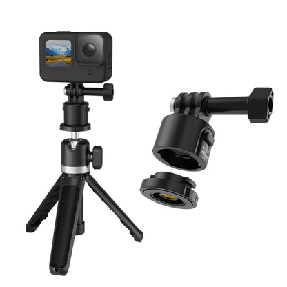 TELESIN CQM-001 Universal Magnetic Quick Release Adapter Kit For Sports Cameras, Magnetic Quick Release Adapter Kit