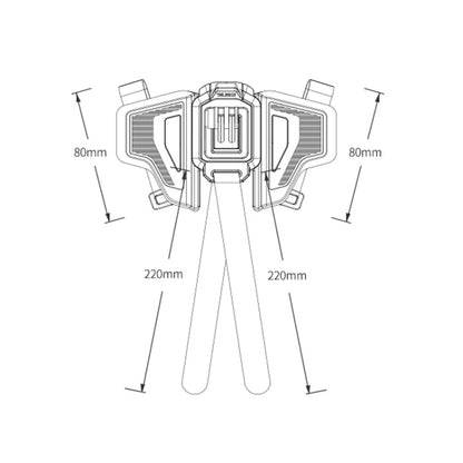 Universal Helmet Mount Holder For Sports Camera, GP-HBM-MT2