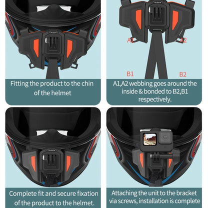 Universal Helmet Mount Holder For Sports Camera, GP-HBM-MT2