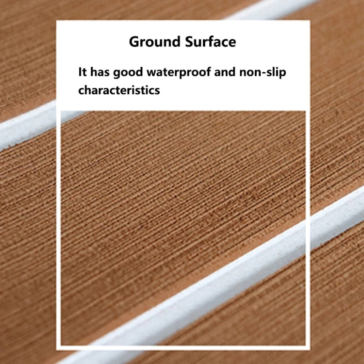 Yacht RV Modification Imitation Teak Floor EVA Anti-slip Mat, 240x45x0.6cm, 240x60x0.6cm, 240x90x0.6cm, 240x120x0.6cm