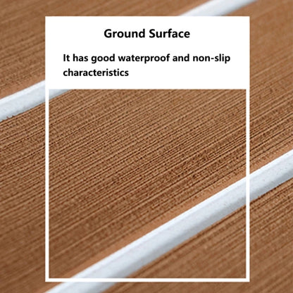 Yacht RV Modification Imitation Teak Floor EVA Anti-slip Mat, 240x45x0.6cm, 240x60x0.6cm, 240x90x0.6cm, 240x120x0.6cm