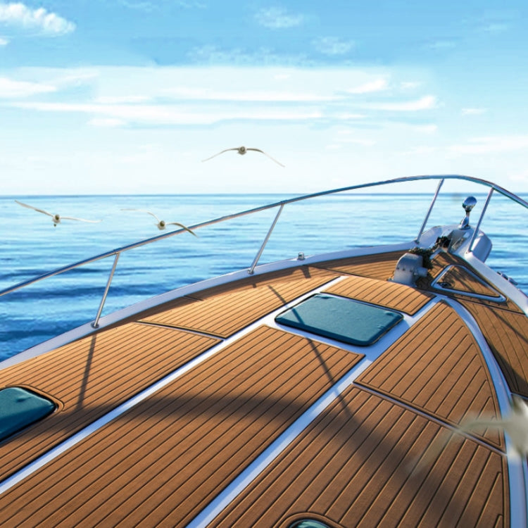 Yacht RV Modification Imitation Teak Floor EVA Anti-slip Mat, 240x45x0.6cm, 240x60x0.6cm, 240x90x0.6cm, 240x120x0.6cm