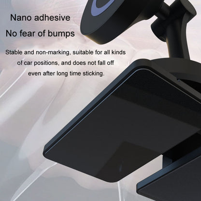 Center Console 360 Rotating Magnetic Car Phone Holder Zinc Alloy Automotive Navigation Bracket, Magnetic Holder