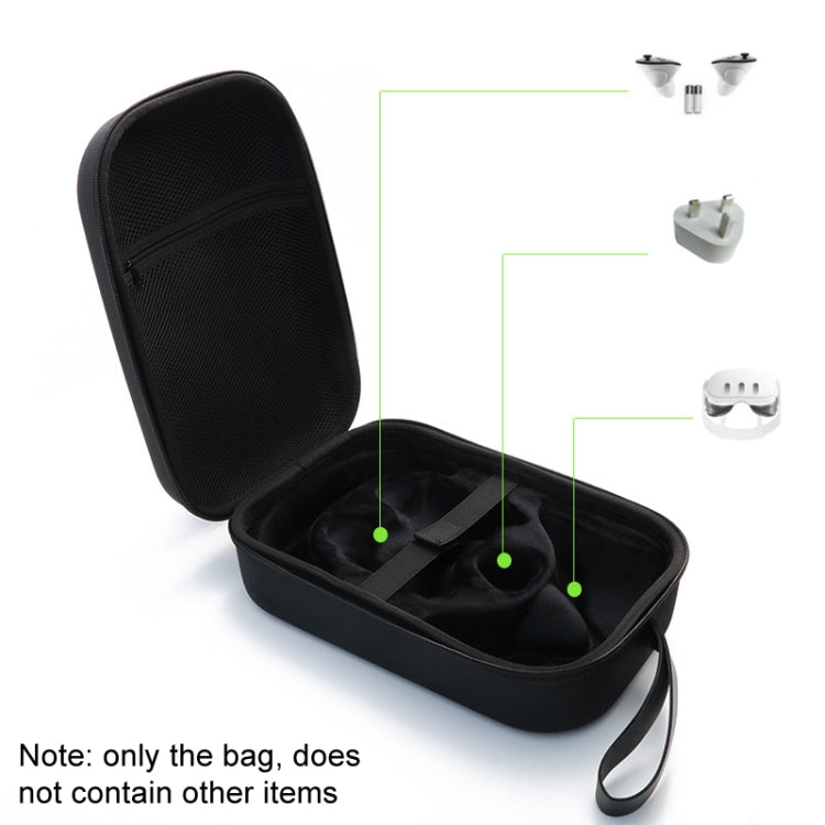For Meta Quest 2 / 3 VR Glasses Integrated Storage Protective Case Portable Hard Bag