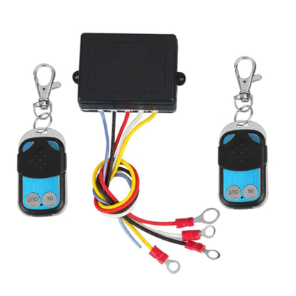Car Electric Winch Relay Wireless Switch Controller, 2 Remote Control, 1 Remote Control