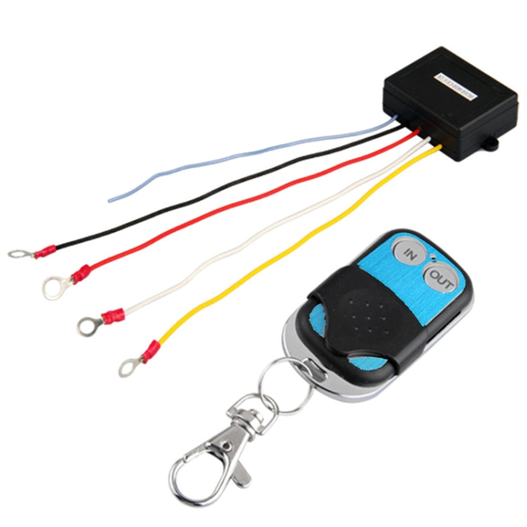 Car Electric Winch Relay Wireless Switch Controller, 2 Remote Control, 1 Remote Control