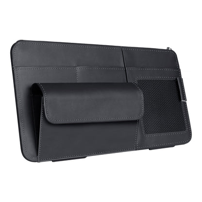 Multi-functional Car Sunshade Sunglasses ID Ticket Storage Bag Car Sun Visor Eyeglasses Case