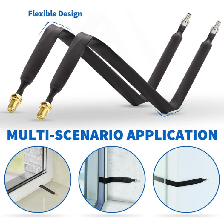 SMA Female To CRC9 Male Flat Over Window Cable RF Coaxial Cable, 20cm, 30cm, 40cm