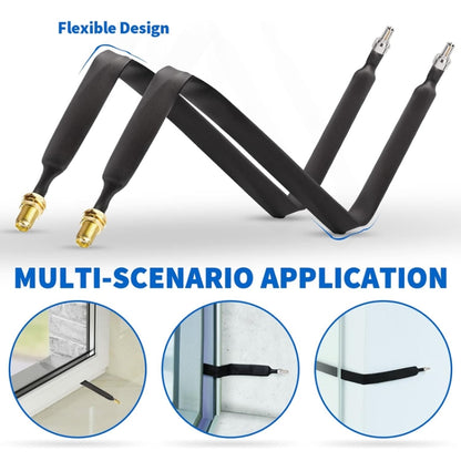 SMA Female To CRC9 Male Flat Over Window Cable RF Coaxial Cable, 20cm, 30cm, 40cm