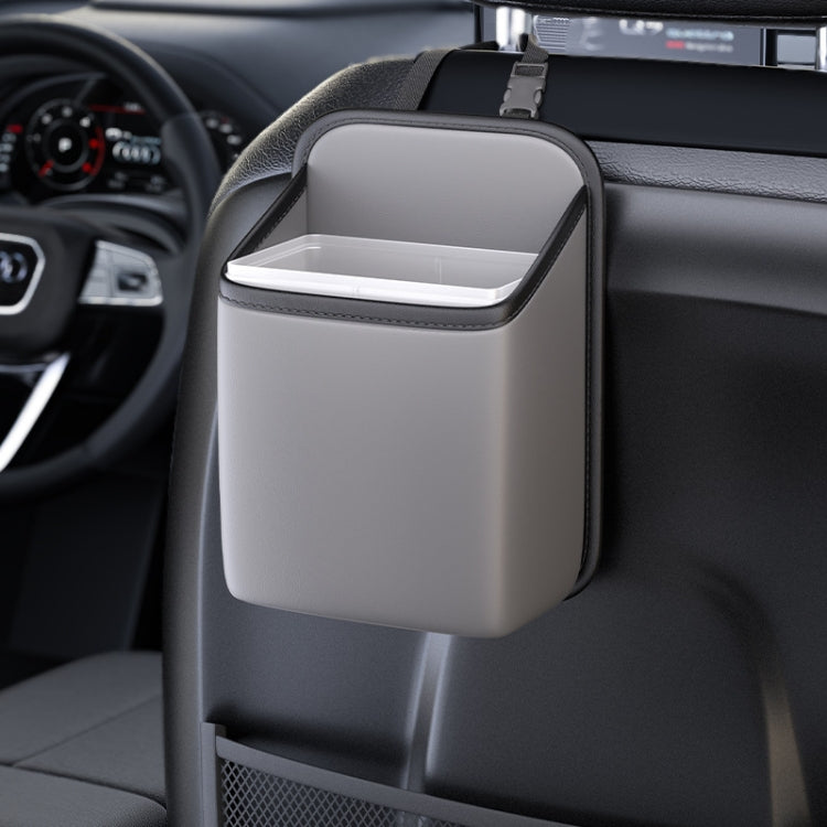 Car Seat Storage Bag With Waterproof Bucket Car Storage Multifunctional Trash Can