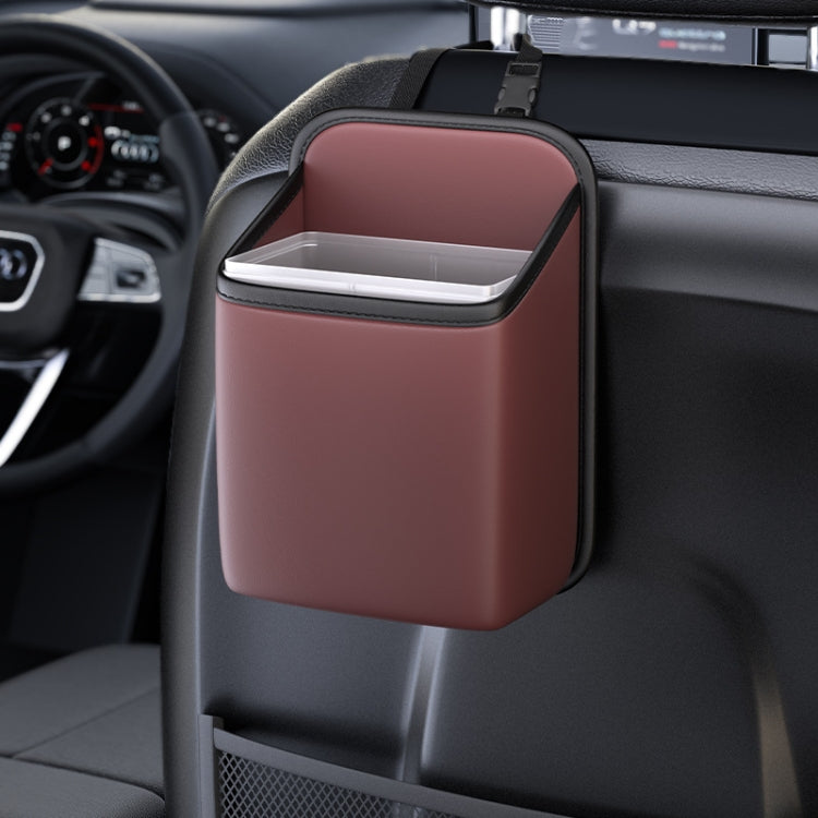 Car Seat Storage Bag With Waterproof Bucket Car Storage Multifunctional Trash Can