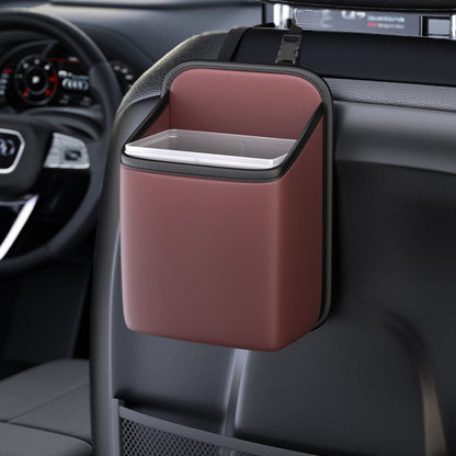 Car Seat Storage Bag With Waterproof Bucket Car Storage Multifunctional Trash Can