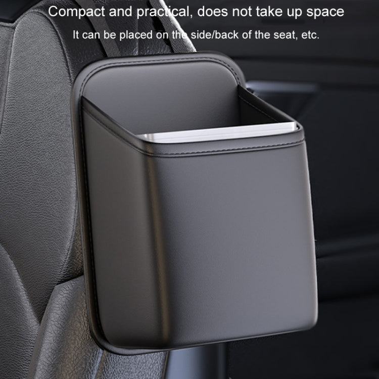 Car Seat Storage Bag With Waterproof Bucket Car Storage Multifunctional Trash Can