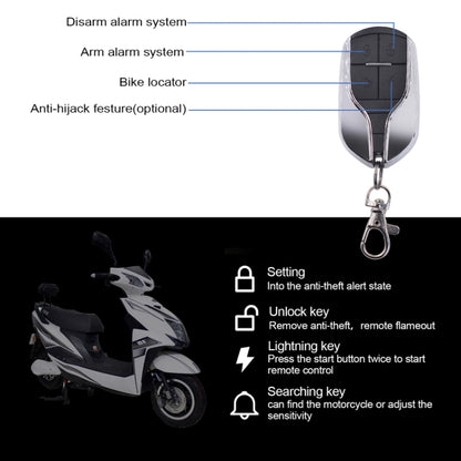 Electric Vehicle Anti-theft Remote Alarm Keyless Quick Vehicle Search