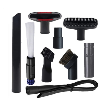 Universal Vacuum Attachments 32mm Nozzle Adapter Accessories Cleaning Kit, 6 In 1, 9 In 1 Set 1, 9 In 1 Set 2, 9 In 1 Set 4, 10 In 1