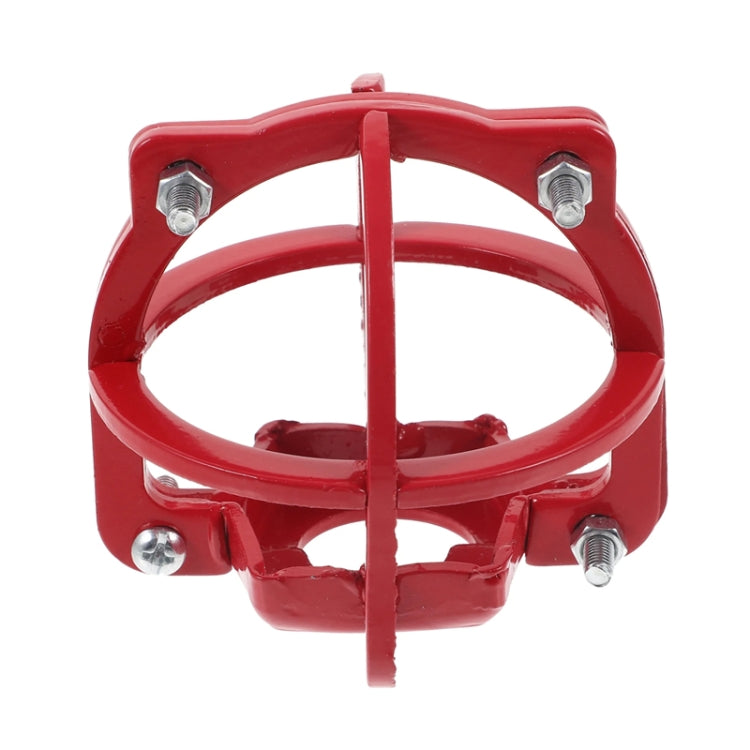 Non-disassembly Fire Sprinkler Head Protective Cover Bracket, For 4-point Sprinkler, For 6-point Sprinkler, For Red 4-point Sprinkler, For Red 6-point Sprinkler, For Embedded 4-point Sprinkler, Red Protective Cover
