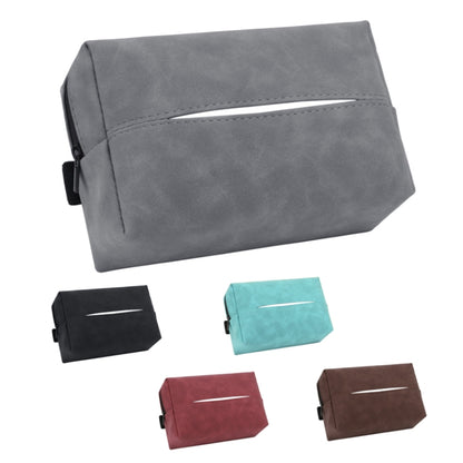 Car Armrest Box Tissue Box Car Sun Visor Seat Back Hanging Tissue Storage Bag