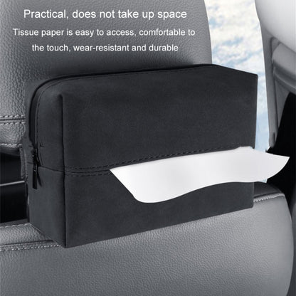 Car Armrest Box Tissue Box Car Sun Visor Seat Back Hanging Tissue Storage Bag