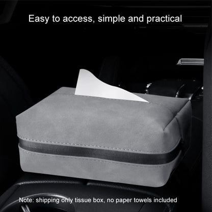 Car Armrest Box Tissue Box Car Sun Visor Seat Back Hanging Tissue Storage Bag