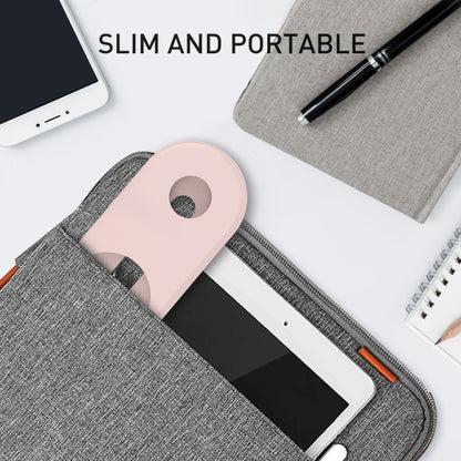 For Apple Watch / iPhone AhaStyle PT135 2 In 1 Silicone Wireless Charging Base
