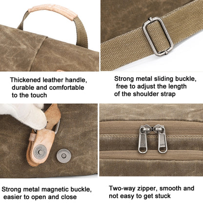 Camera Shoulder Messenger Bag Batik Canvas Waterproof Photography SLR Camera Bag