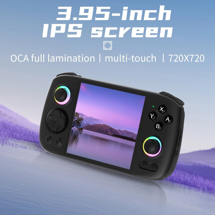 ANBERNIC RG Cube Retro Handheld Game Console With 3.95 Inch Screen T820 CPU Android 13 RGB Light, 8+128G, 8+256G