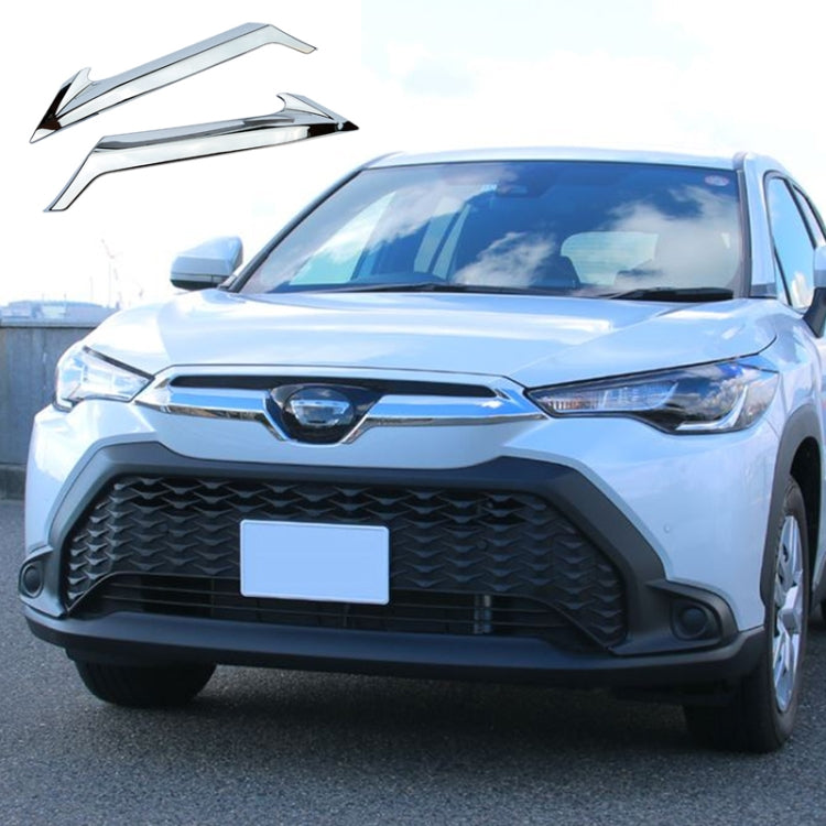 For Toyota 2022 Corolla CROSS Right-hand Drive Front Grille Decorative Bright Strip