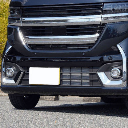 For 2024 Suzuki Spacia Custom MK04 Series Right-hand Drive Front Fog Lamp Cover Electroplating Frame