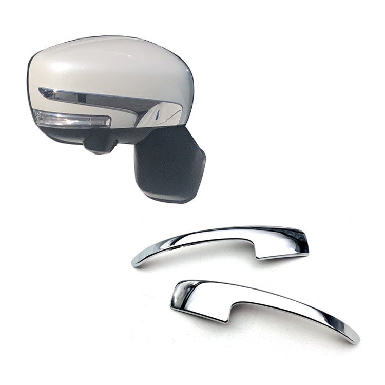 For Suzuki 2024 Spacia Costom Right-hand Drive Rearview Mirror Anti-collision Decorative Strip