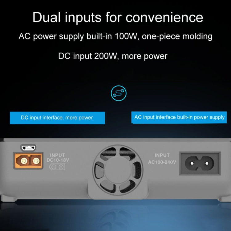 ToolkitRC Q4AC Four-Channel Airplanes And Drones Model Li-Po Battery Balance Charger, Q4AC