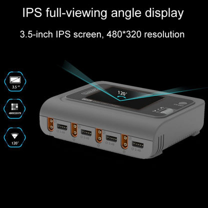 ToolkitRC Q4AC Four-Channel Airplanes And Drones Model Li-Po Battery Balance Charger, Q4AC