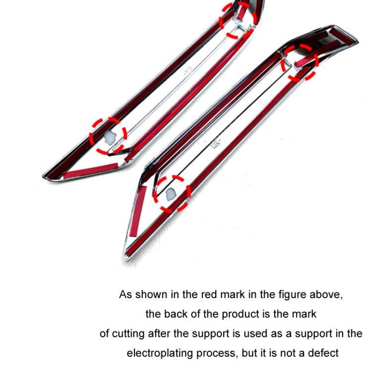 For 2024 Suzuki Spacia Custom MK04 Series Right-hand Drive Headlight Decorative Strip Stickers