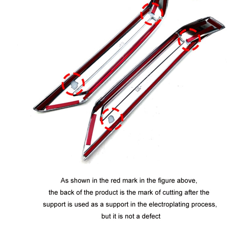 For Honda 2023 N-BOX Custom JF5/JF6 Right-hand Drive Bumper Fog Lamp Decorative Frame