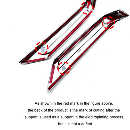 For Honda 2023 N-BOX Custom JF5/JF6 Right-hand Drive Bumper Fog Lamp Decorative Frame